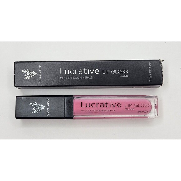 Younique Moodstruck Minerals Lucrative Lip Gloss Loveable New in Box - Picture 1 of 6